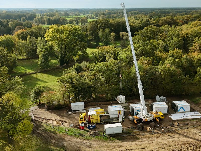 Construction site battery energy storage system